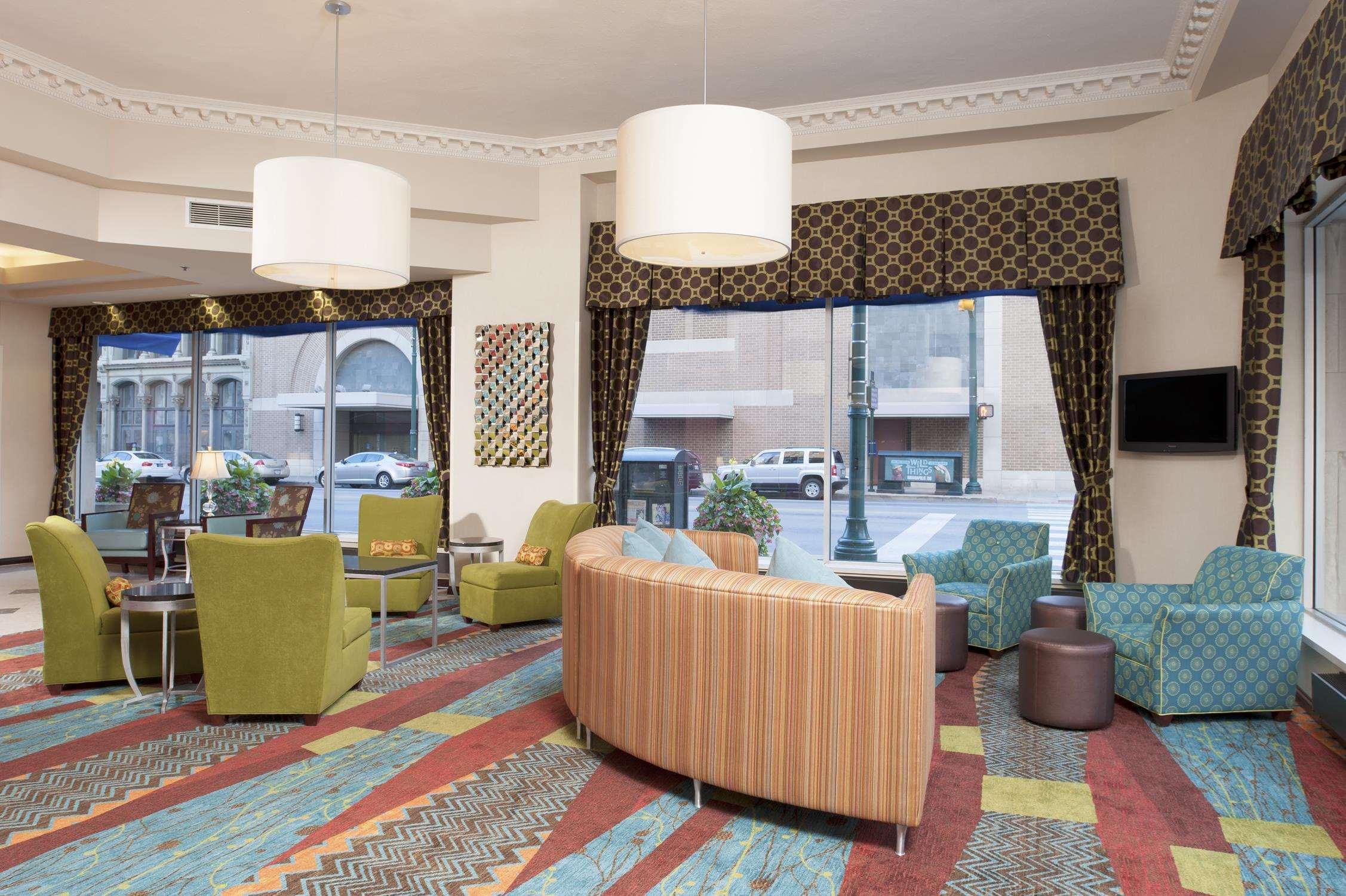 Hampton Inn Indianapolis Downtown Across From Circle Centre Interior foto